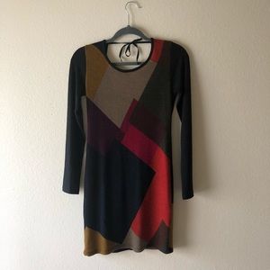 Geometric bodycon dress